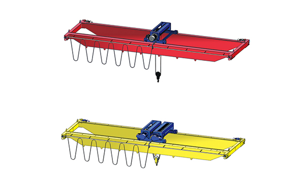 Double girder overhead crane